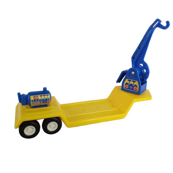 Vintage 1980s Buddy-L Plastic Sea Explorer & Steel Speedboat Race Team Trailers - Picture 7 of 9